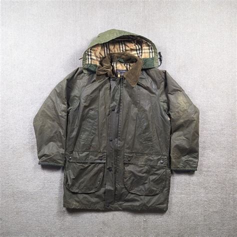 burberry wax jacket mens
